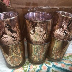 Tea candle holders - used 1x for wedding